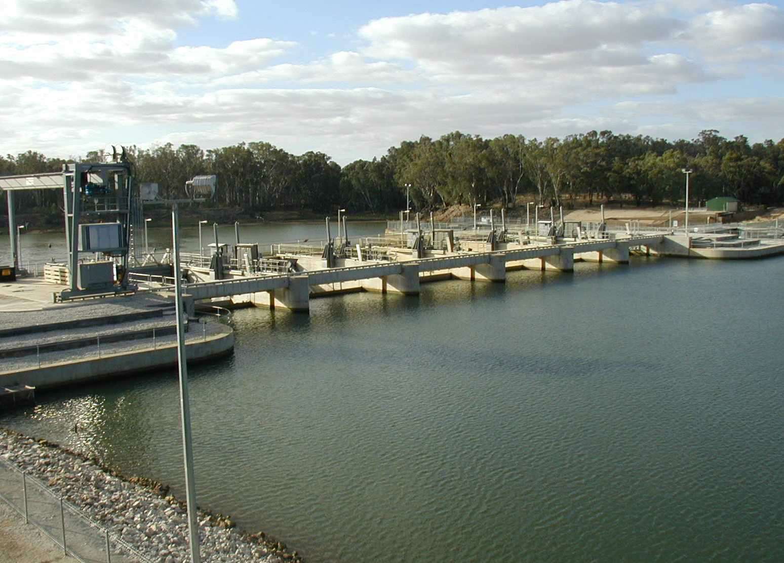 Torrumbarry Weir Goulburn Murray Water