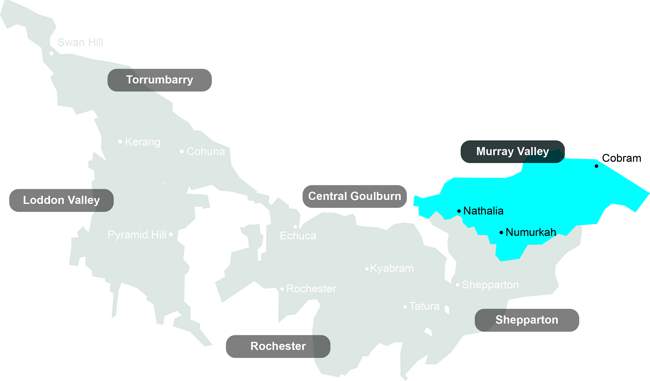 Murray Valley WSC map
