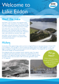 Lake Eildon Fact Sheet thumbnail, link opens in a new window