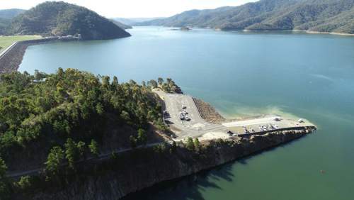 aerial view of the Eildon