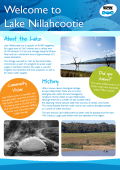Image of the Lake Nillahcootie Fact Sheet, link opens in a new window