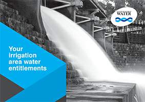 Cover of the Understanding your water entitlements brochure