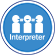 Translation Information - Interpreter Request Icon
