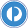 Icon of a large P for post