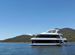 A houseboat on Lake Eildon